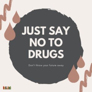 Say no to drugs